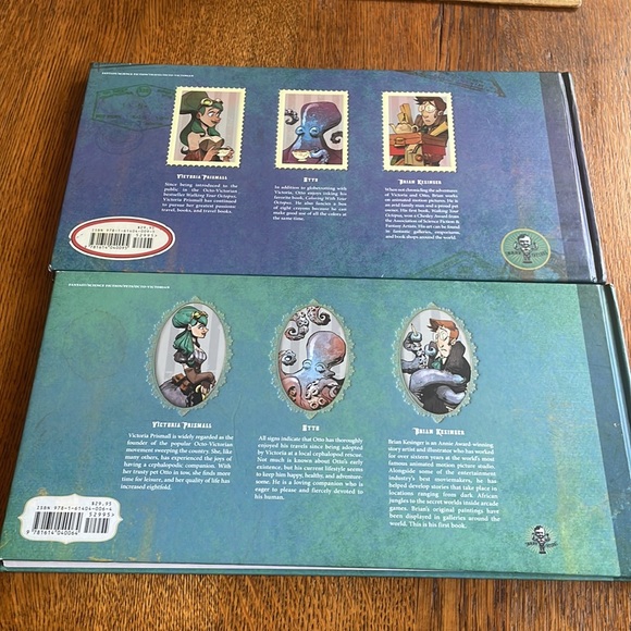 Brian Kesinger Walking Your Octopus & Traveling 🧳🐙Disney Animator Design Books - Picture 11 of 13